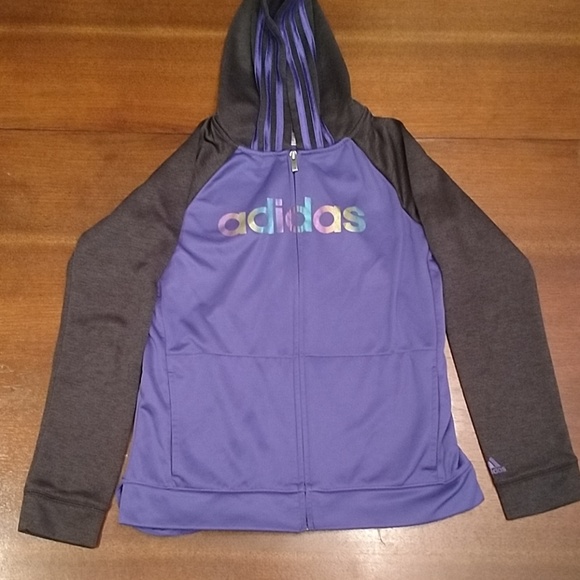 Girls Adidas Hoodie Size 416 Xl | Poshmark